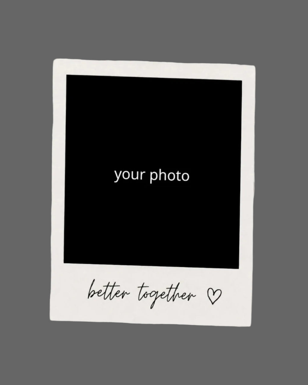 Friendship Day Polaroid Photo