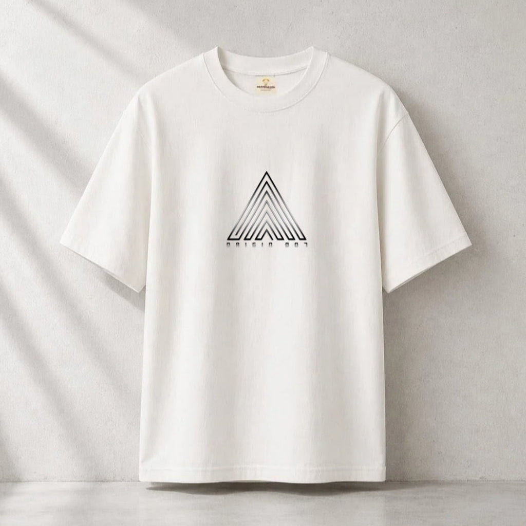 Origin 007 Oversized OffWhite T-Shirt for Men