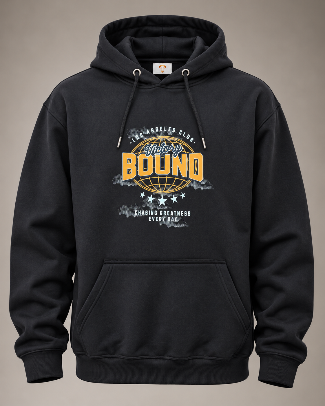 Los Angeles Victory Bound Unisex Oversized Graphic Hoodie – Black (Copy)