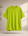 Mint Green Solid Regular Fit T-Shirt for Women | 100% Organic Cotton