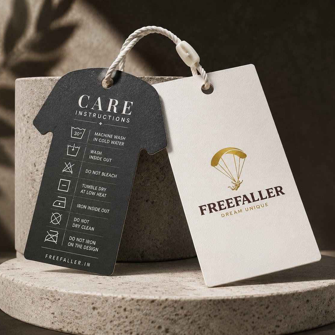 FREEFALLER Signature Logo Regular Fit T-Shirt - Women | Ice Blue | 100% Organic Cotton